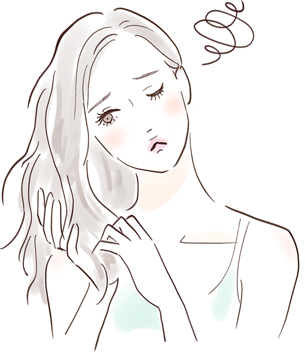 髪と頭皮の悩み